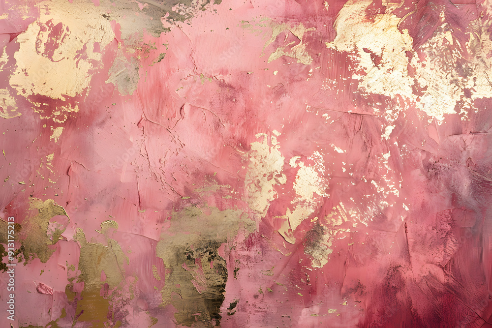 Fototapeta premium blush pink, white and rose gold background, metallic wallpaper