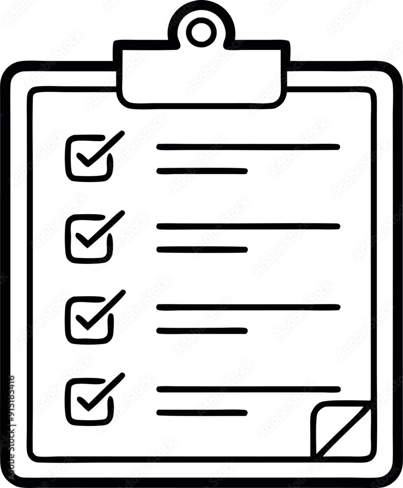 Checklist Icon On Clipboard For Task Management Checklist Icon On Clipboard For Task Management