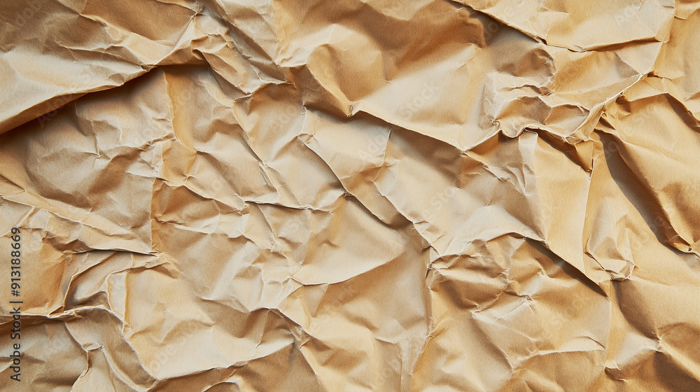 crumpled brown eco paper texture background crumpled brown eco paper texture background