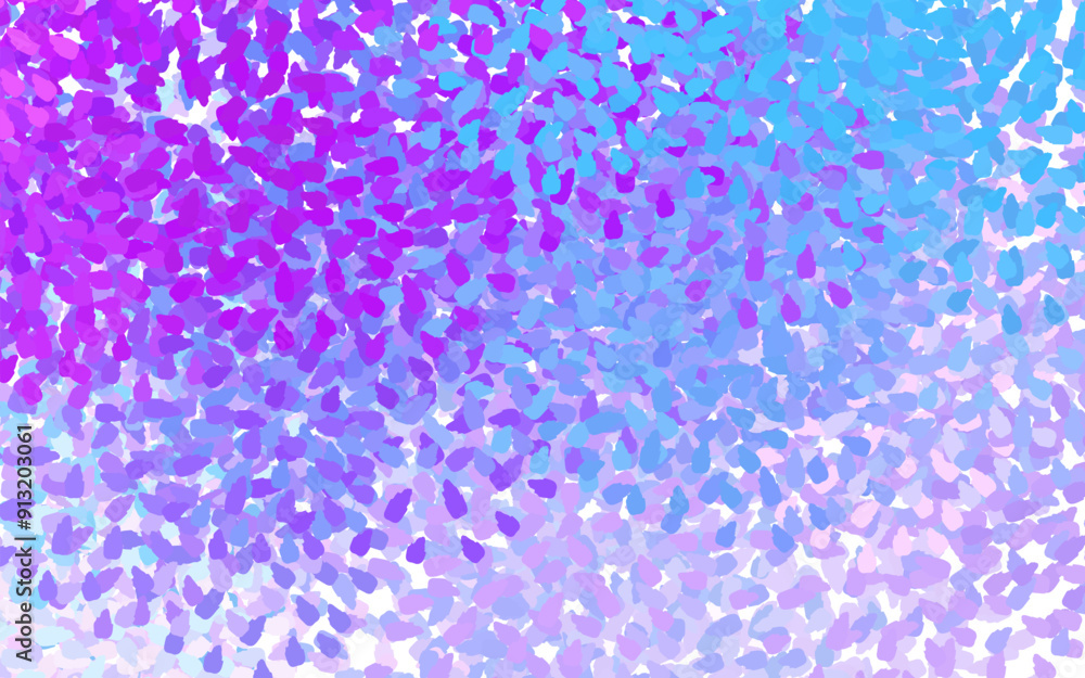 Light Pink, Blue vector texture with abstract forms. Light Pink, Blue vector texture with abstract forms.