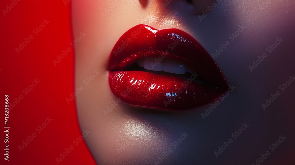 Obraz premium sexy lipstick