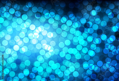 Dark BLUE vector layout with circle shapes.