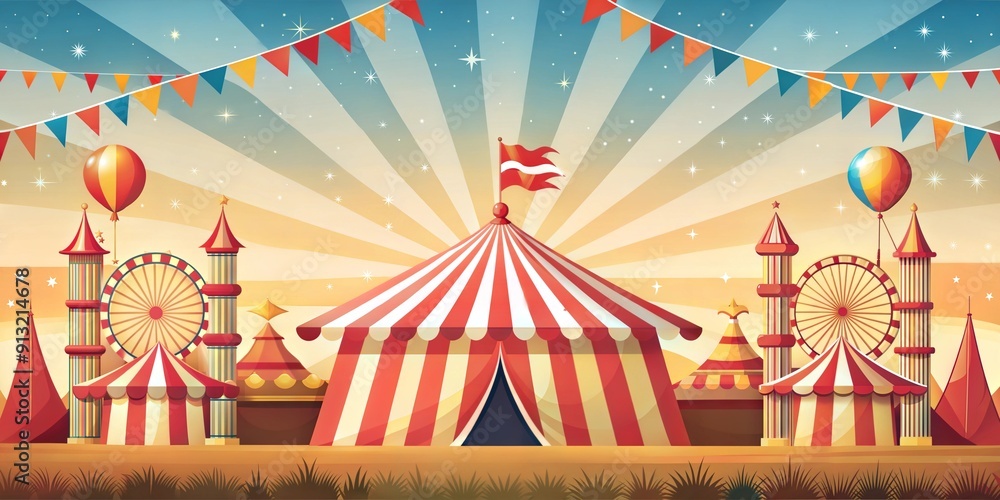 Fototapeta premium circus background