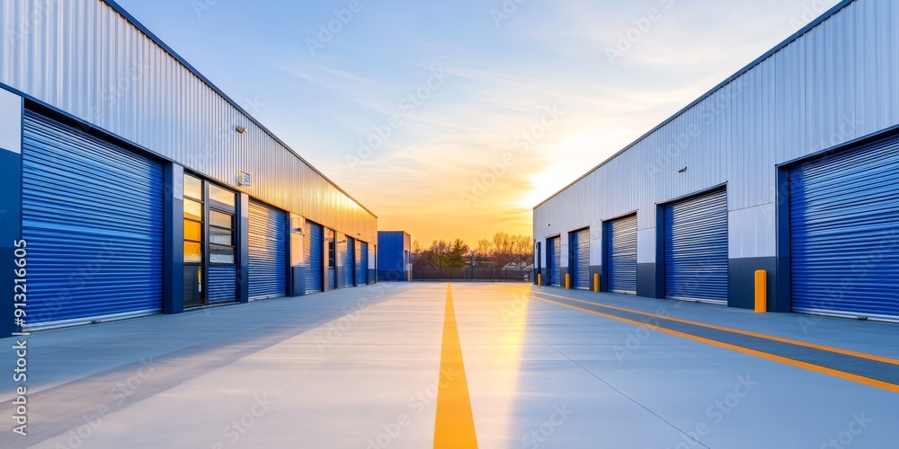 Storage Facility in Bright Daylight Storage Facility in Bright Daylight