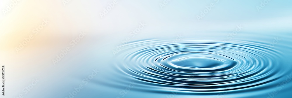 Water Pattern Background Banner with Copy Space Water Pattern Background Banner with Copy Space