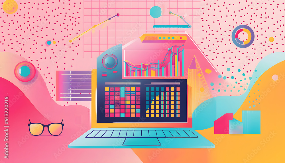 6 3D SEO Optimization, web analytics, and SEO marketing concepts. 3d render illustration design 6 3D SEO Optimization, web analytics, and SEO marketing concepts. 3d render illustration design