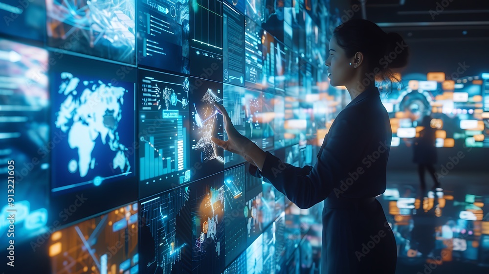 custom made wallpaper toronto digitalhigh tech stock image, digital transformation, stock photos, corporate,