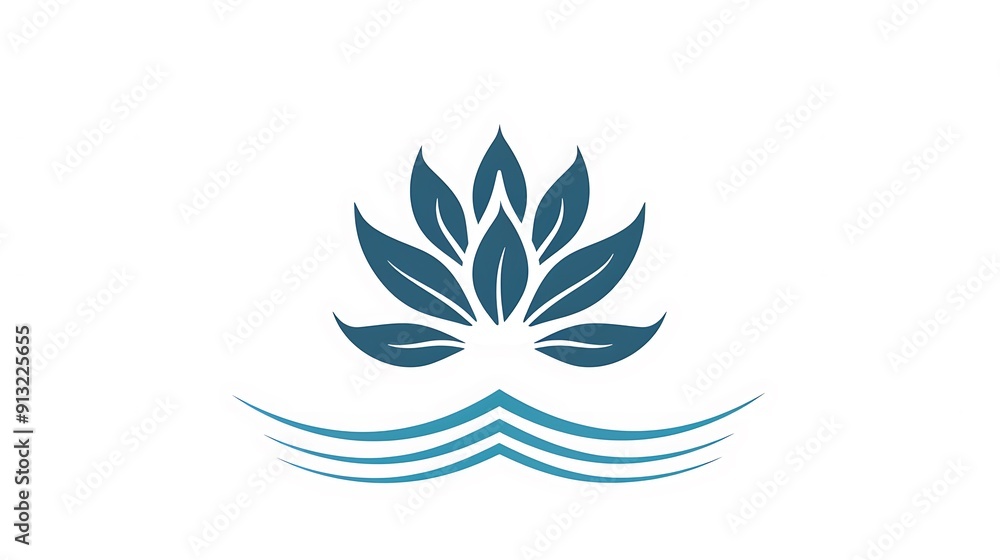 Wellness and spa logo badge Wellness and spa logo badge