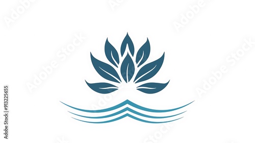 Free Download Wellness and spa logo badge - GFXLoad
