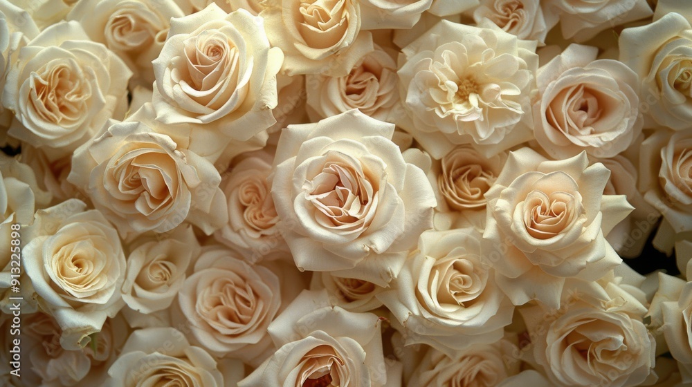 Close Up of White Roses Close Up of White Roses
