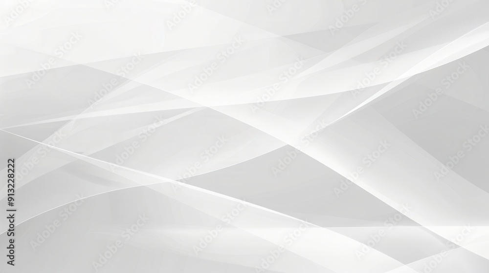Obraz premium Elegant white abstract background with smooth flowing curves and soft textures, perfect for design and creative projects.