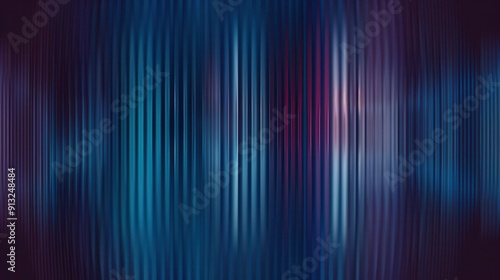 Abstract vertical lines create a soothing blue gradient with hints of purple and red, perfect for backgrounds or artistic projects.