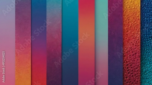 Gradient abstract illustration modernism vibrant