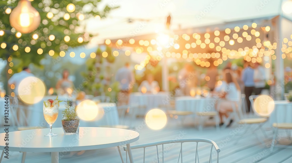 Outdoor networking event, leaders observing candidate interactions, golden hour lighting, wide-angle lens, vibrant and engaging, high resolution Outdoor networking event, leaders observing candidate interactions, golden hour lighting, wide-angle lens, vibrant and engaging, high resolution