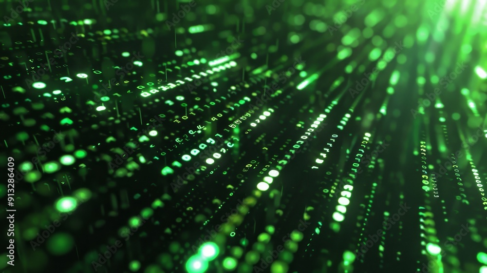 A colorful image of a computer screen with many dots and lines. The image is abstract and has a futuristic feel to it A colorful image of a computer screen with many dots and lines. The image is abstract and has a futuristic feel to it
