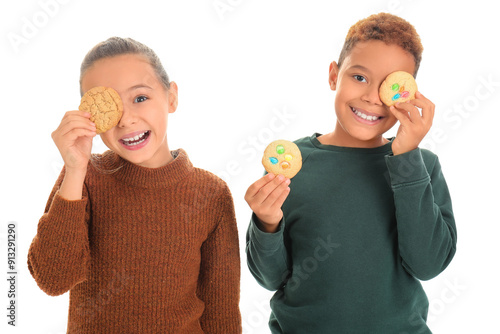 Funny little children with ...