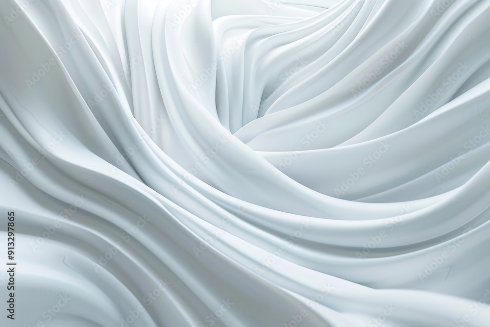 Obraz premium A close-up shot of a white fabric texture, suitable for various design and photography projects