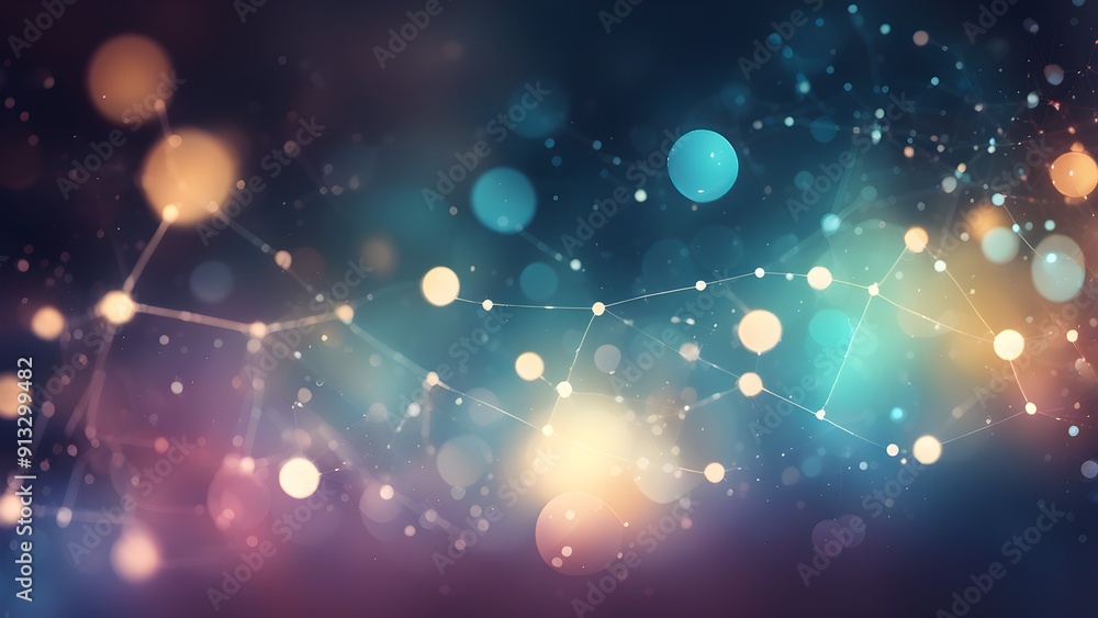 A colorful, abstract image of a starry sky with a blue background A colorful, abstract image of a starry sky with a blue background