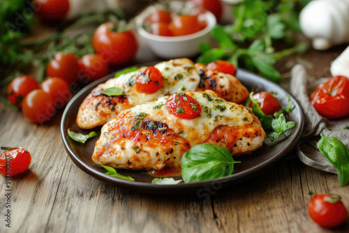 Plate of Delicious Chicken ...