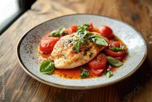 Plate of Delicious Chicken ...