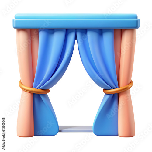 blue curtain with curtainscurtain, theater, stage, velvet, cinema, show, fabric, red, curtains, drapes, window, decoration, theatre, backdrop, entertainment, light, performance, illustration, interior photo