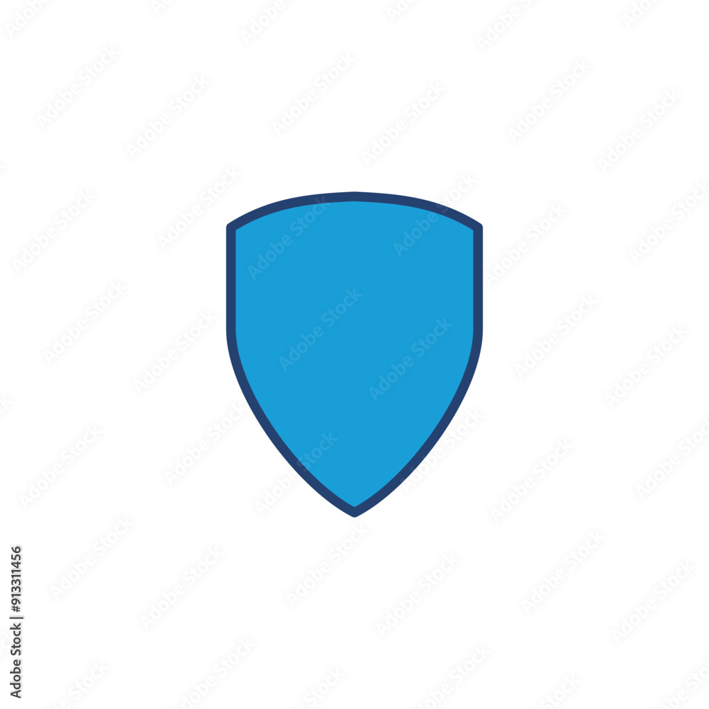Shield icon vector. Protection icon vector. Security vector icon Shield icon vector. Protection icon vector. Security vector icon