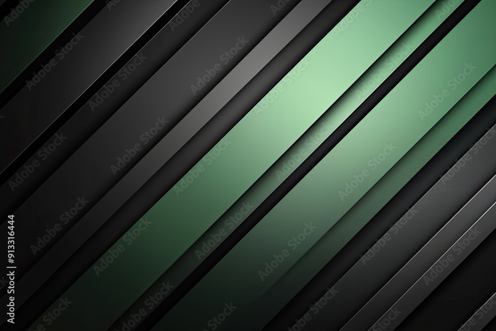 Abstract green and black stripes. This image is perfect for using as a background or design element. Abstract green and black stripes. This image is perfect for using as a background or design element.