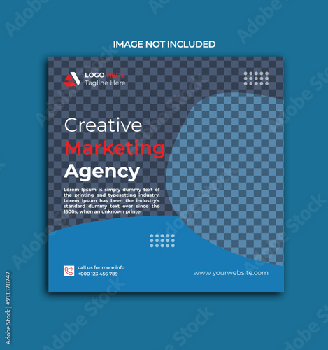 social media post mockup