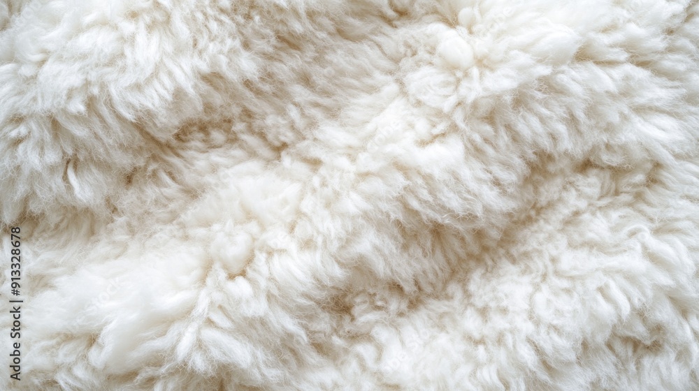 White Fur Texture Background White Fur Texture Background