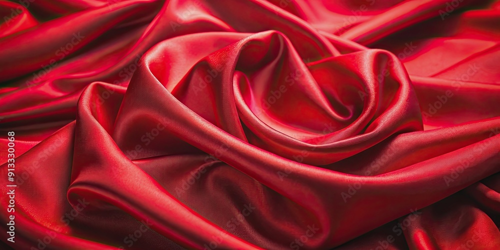 Luxurious red silk material with a rich and smooth texture, glamorous, silk, textile, background, red, elegant, smooth, luxurious Luxurious red silk material with a rich and smooth texture, glamorous, silk, textile, background, red, elegant, smooth, luxurious