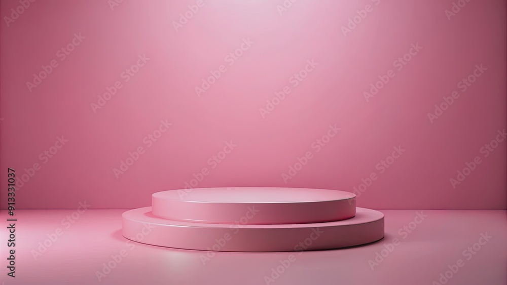 Pink podium on pink background with pink wall , podium, pink, background, wall, stage, presentation, empty, blank, showcase Pink podium on pink background with pink wall , podium, pink, background, wall, stage, presentation, empty, blank, showcase