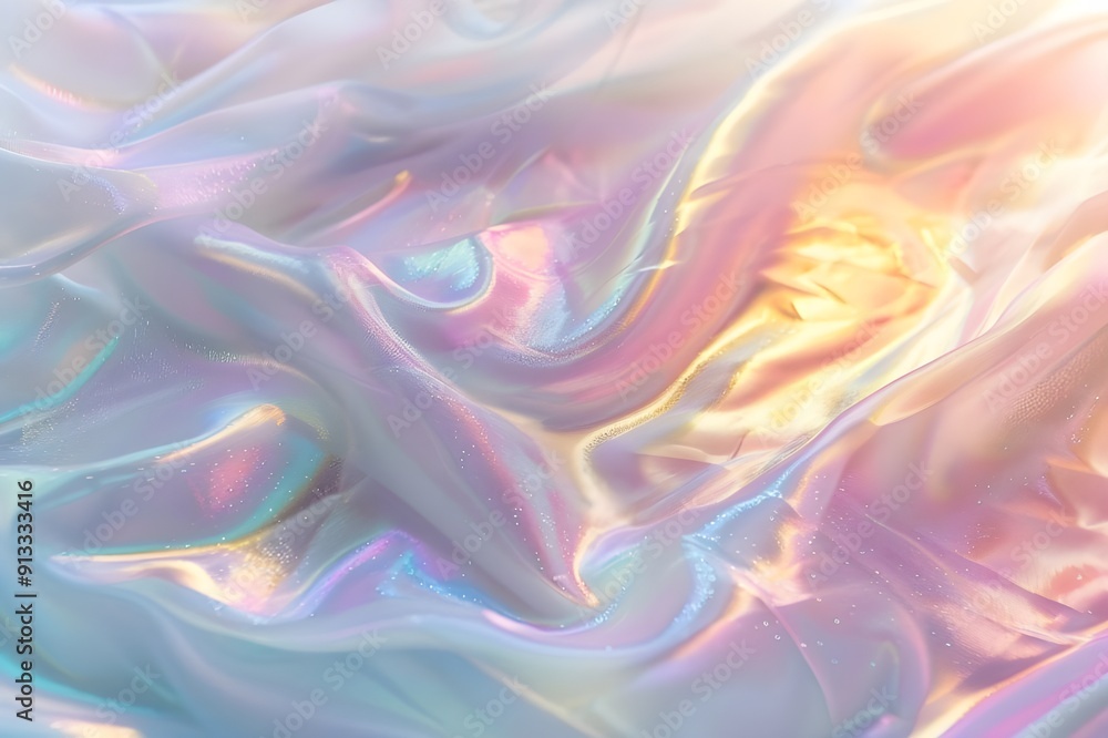 Holographic pastel rainbow background, Hshoot for social media and Instagram stories. Soft hologram texture, iridescent colors, pastels. White soft cream color, ethereal, iridescence/opalescence. Holographic pastel rainbow background, Hshoot for social media and Instagram stories. Soft hologram texture, iridescent colors, pastels. White soft cream color, ethereal, iridescence/opalescence.