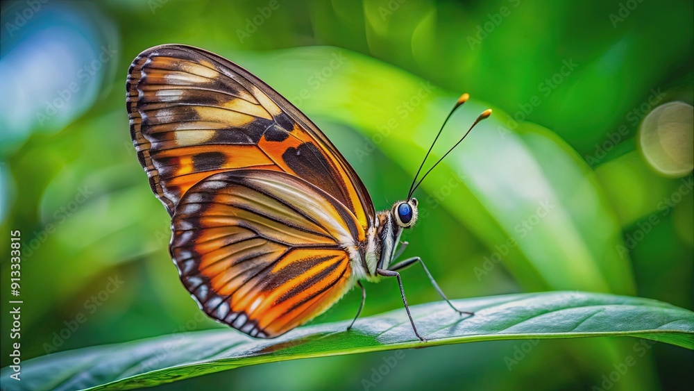 Close-up of a zitronenfalter butterfly resting on a green leaf , zitronenfalter, butterfly, insect, nature, wildlife, close-up Close-up of a zitronenfalter butterfly resting on a green leaf , zitronenfalter, butterfly, insect, nature, wildlife, close-up