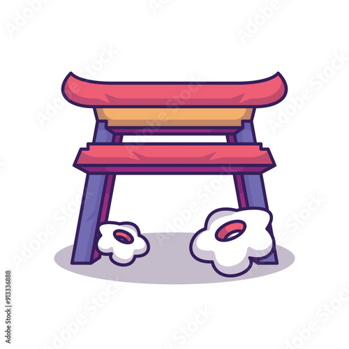 hatori gate cartoon illustration