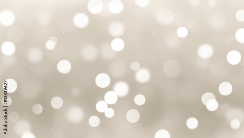 Blurred Background with Soft White Bokeh Light Spots and Abstract Pattern Blurred Background with Soft White Bokeh Light Spots and Abstract Pattern