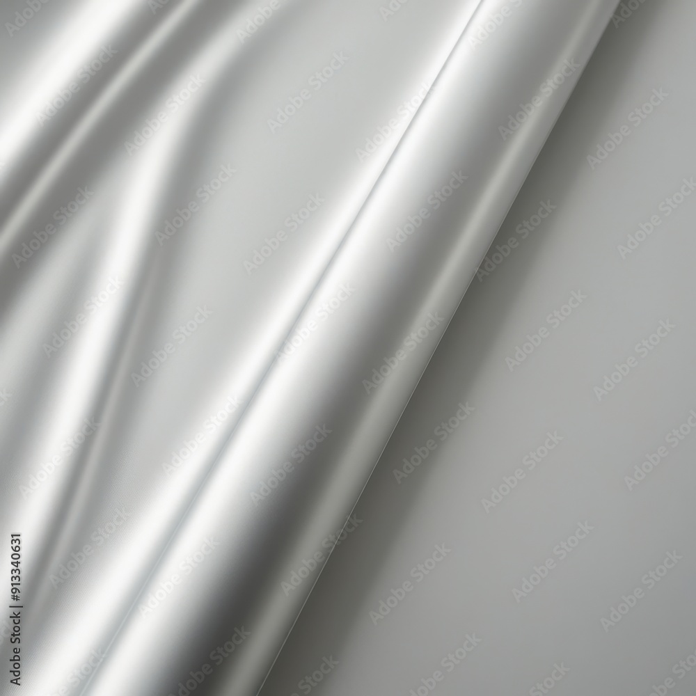 Light Silver Metallic Surface with Soft Texture and Slight Reflections Light Silver Metallic Surface with Soft Texture and Slight Reflections