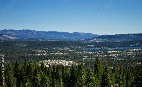 Lake Alpine Mountain View