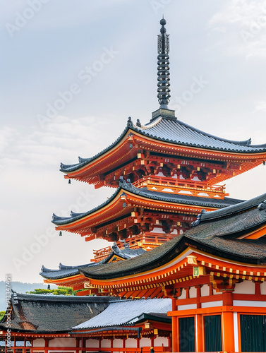 Wallpaper Mural Eastern Nature and Asian Palace  Torontodigital.ca