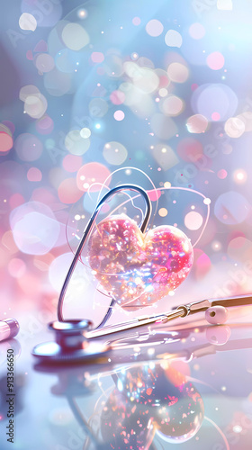 The World Health Day Background of Promoting Global Health Awareness and Well-being. Ideal for use in health campaigns, educational materials, social media posts, and public service announcements