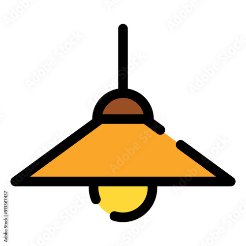 ceiling lamp icon 