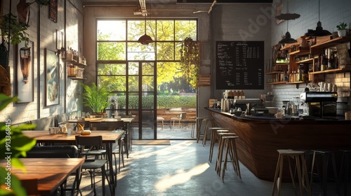 おしゃれなカフェ