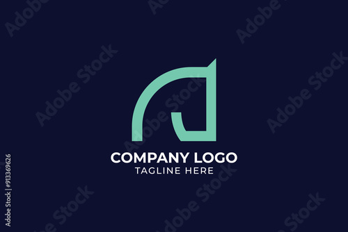 Elegant horse logo icons. Royal stallion symbol design, Abstract creative geometric logo horse head