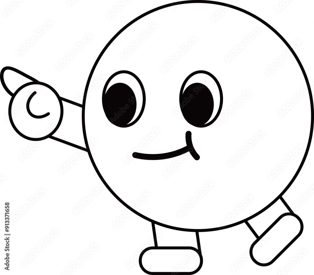 a figure face with a funny expression
a figure face with a funny expression