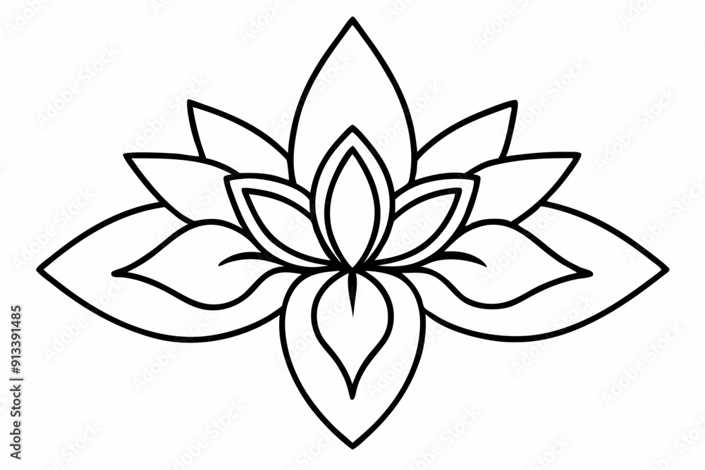 Alpona's design of floral art is isolated on a white background Alpona's design of floral art is isolated on a white background