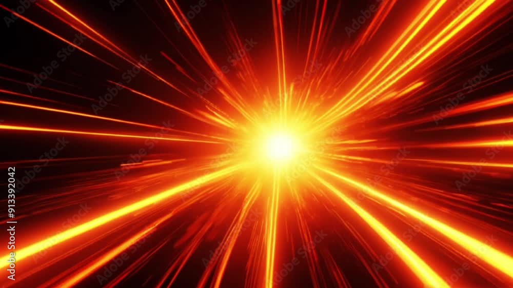 Orange glowing rays abstract glowing background. Seamless looping futuristic motion design. Ultra HD video animation Orange glowing rays abstract glowing background. Seamless looping futuristic motion design. Ultra HD video animation