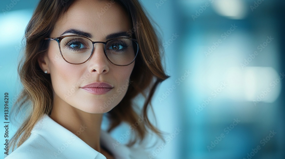 Warm, middle-aged woman in a sleek, contemporary office, offering business advice to a diverse group, soft lighting, friendly environment, modern tech setup Warm, middle-aged woman in a sleek, contemporary office, offering business advice to a diverse group, soft lighting, friendly environment, modern tech setup