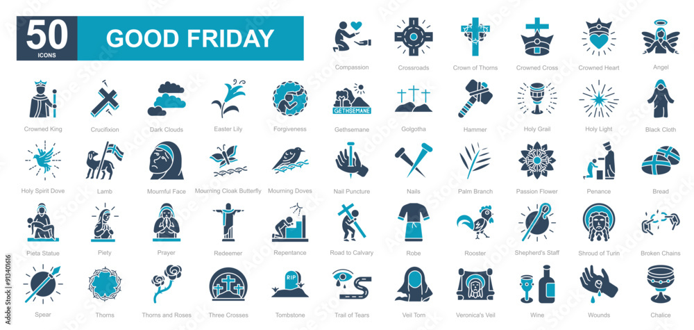 Good Friday iconset Good Friday iconset