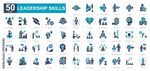 Leadership Skills iconset