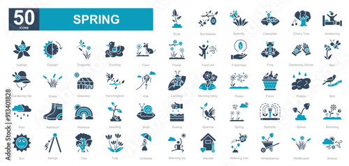 Spring iconset