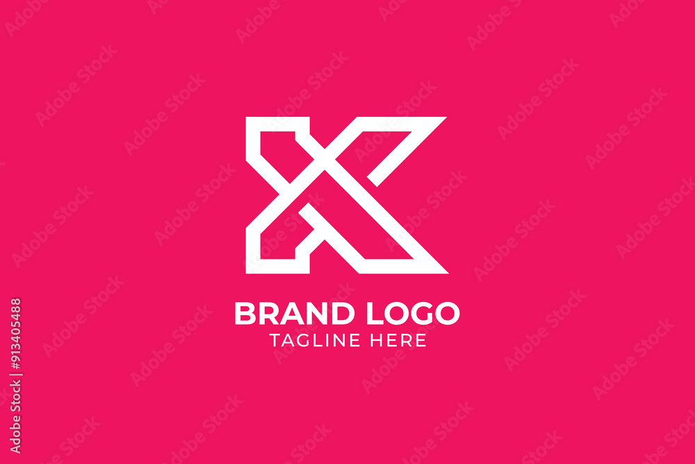 Obraz premium Premium luxury letter initial K logo design vector illustration, Letter K logo or monogram For business. Vector sign.